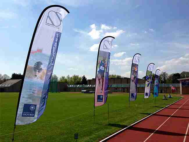 Flying Banner Fabric Graphic