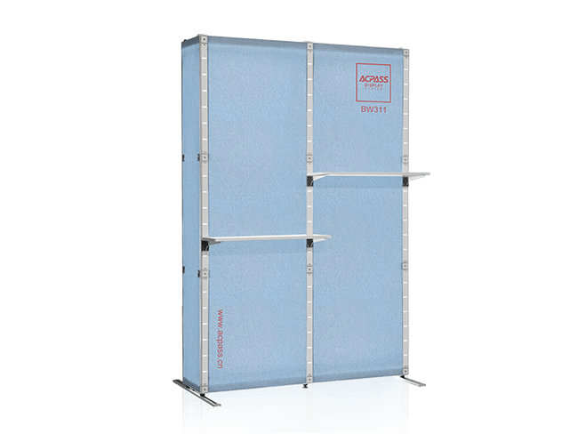 SEG Pop up Slatwall BW311