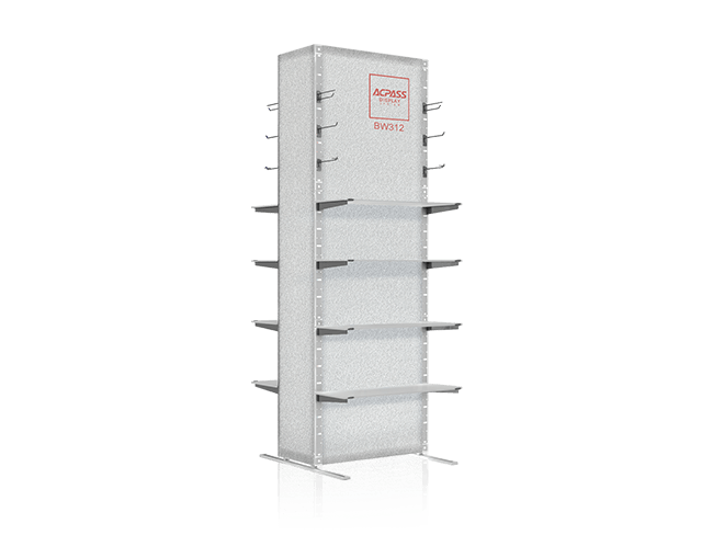 SEG Pop up Slatwall BW312
