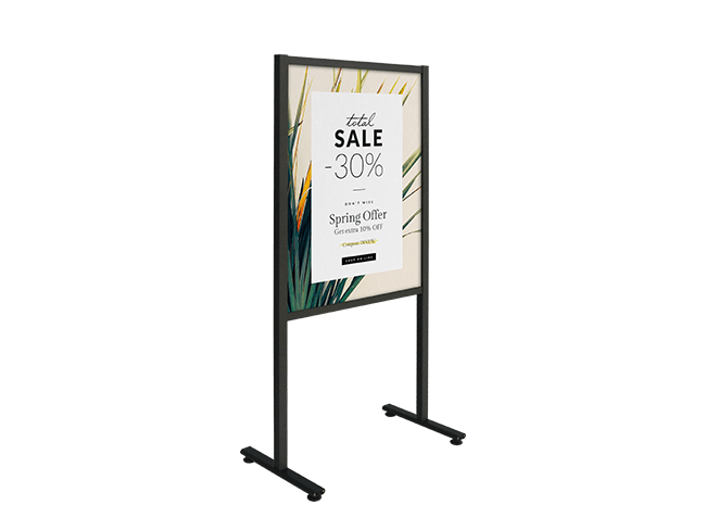 Double poster sign holder PS01