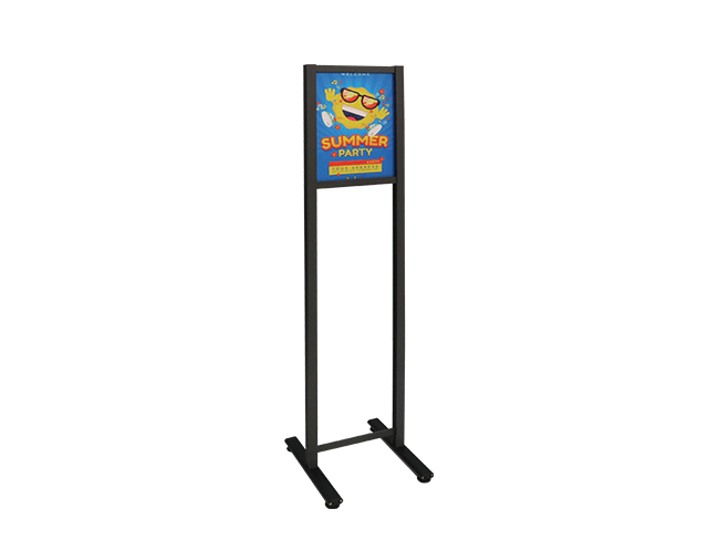 Double poster sign holder PS03