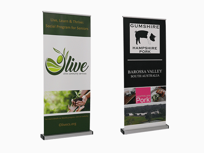 Roll Up Banner PET Graphic