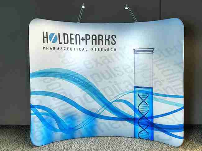 Tension fabric display