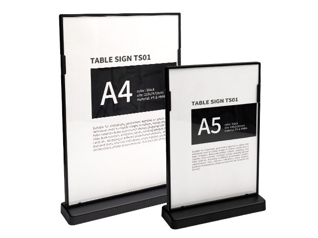 Table Sign TS01
