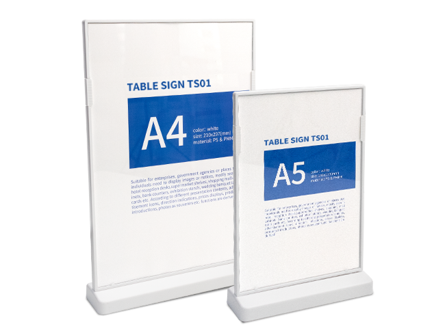 Table Sign TS01